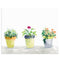 "Planted Trio" Flower Pots Art Print