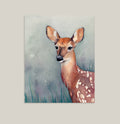 "Through the Thicket" Woodland Deer Art Print