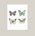 "We Are Four" Butterfly Art Print