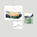 Mountain Air Gallery Wall Set of Three