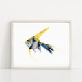 "Angel Fish" Tropical Fish Art Print