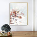 "Autumn Sway" Fall Tree Art Print