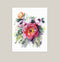 "In Bloom" Peonies Floral Art Print