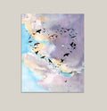 "Love is in the Air" Birds and Sky Art Print