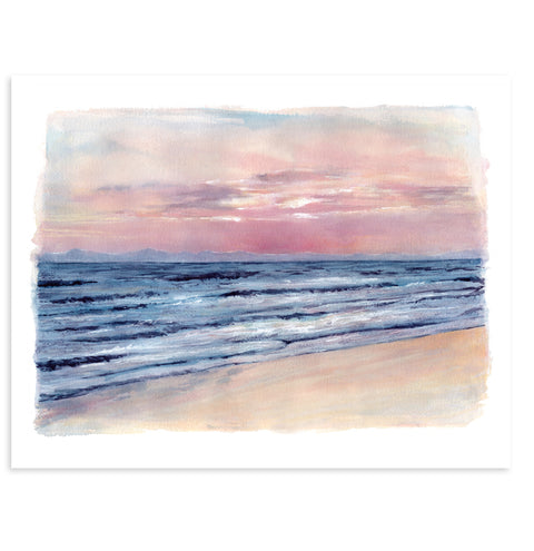 "Oceana" Landscape Ocean Art Print