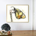 "The Visitor" Butterfly Art Print