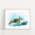 "Mariner" Sea Turtle Art Print